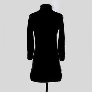 100% real cashmere turtleneck sweater dress, by "Karoo by Mark Eisen".